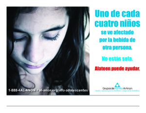 Alateen-Girl-Landscape-Sp-LoRes Public Outreach Poster