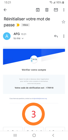 Forgot Password 3 FR Mot de passe oublié