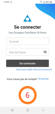 Forgot Password 6 FR Mot de passe oublié